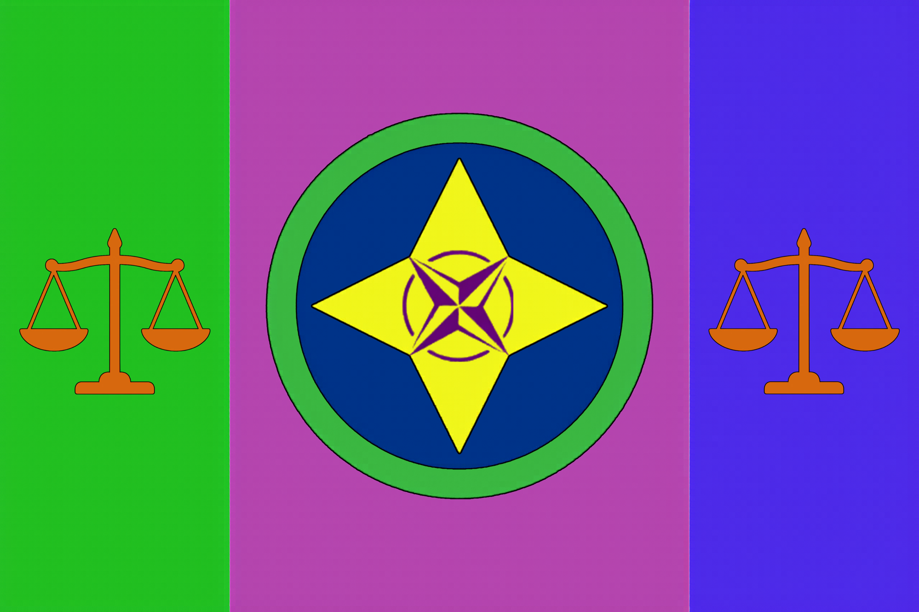 Flag of The Democratic Republic of Aurelia